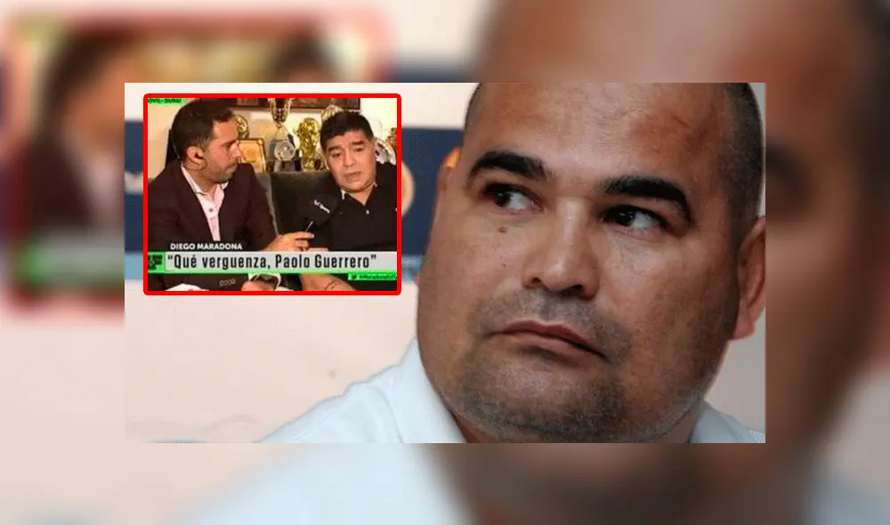 En Twitter, Chilavert insultó a Maradona por un meme sobre Paolo Guerrero [FOTO]