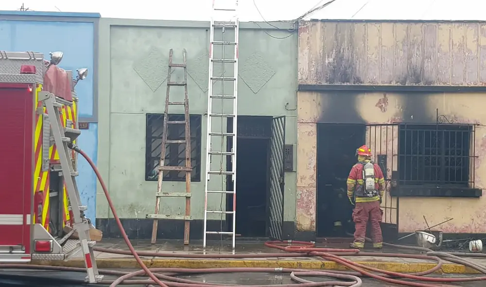 El incendio no cobró víctimas mortales. Foto: Jessica Merino.