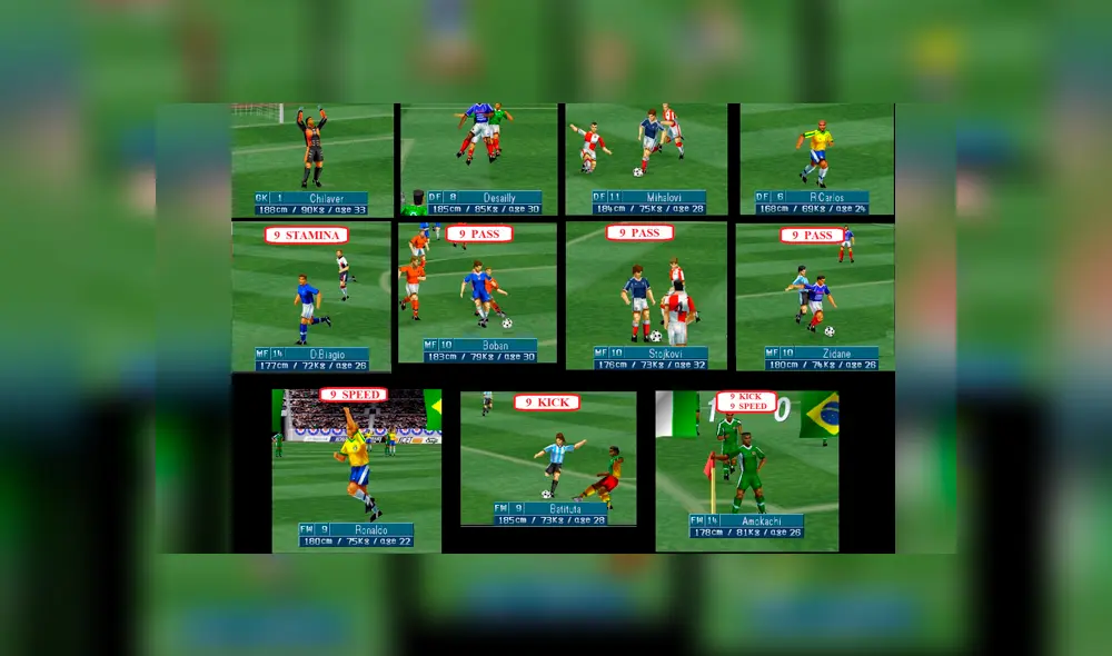 Conformado por aquellos jugadores con 9 en alguna habilidad. Imagen: WE3FVDMC.