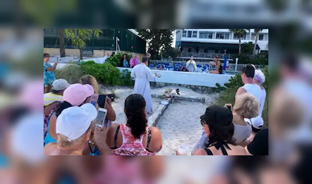 Facebook Viral: enorme cruz llega a playa de EE.UU. y miles piensan que es una señal divina [VIDEO]