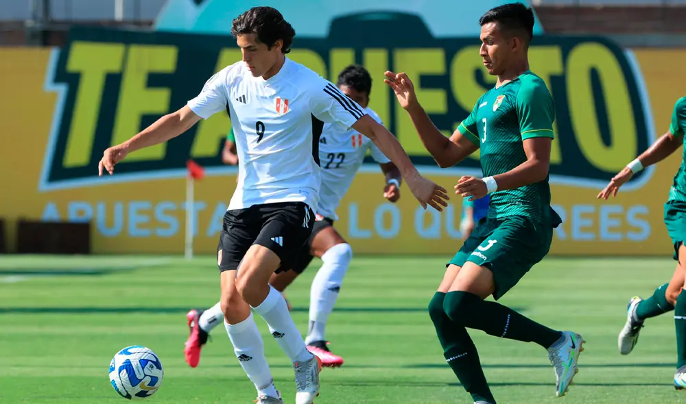 Perú vs. Bolivia se miden en la Videna. Foto: FPF