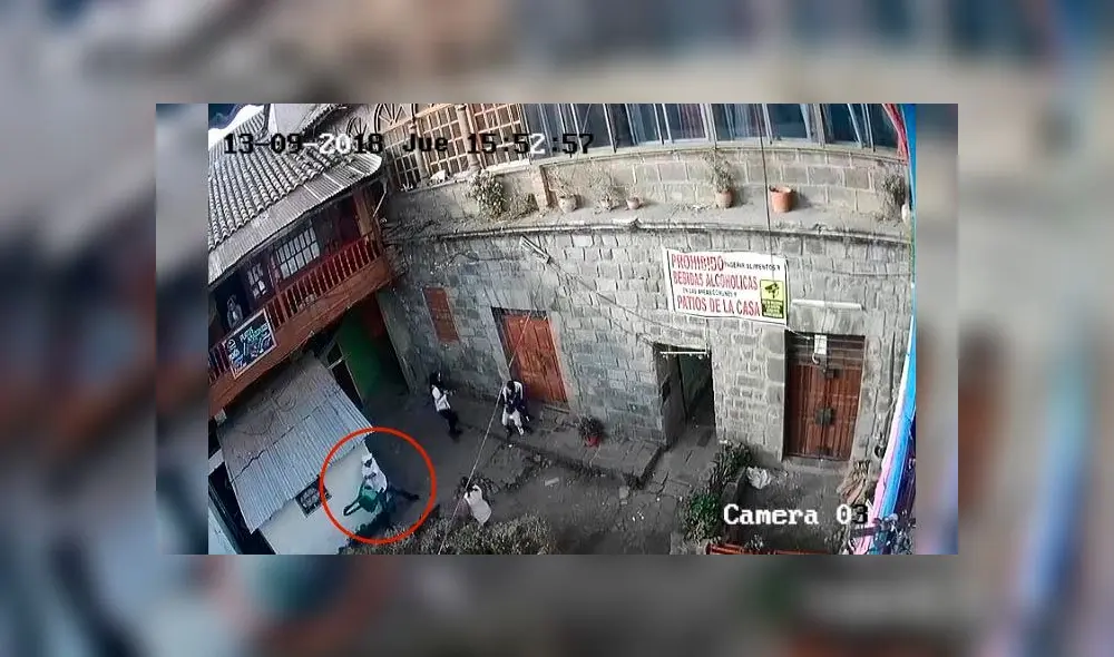 Cusco: video capta el momento exacto de brutal agresión contra venezolana [VIDEO]