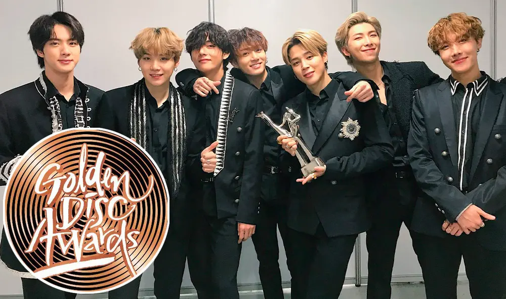 Este año, la boyband BTS no estará completa en los Golden Disk Awards. Foto: composición LR/ BIGHIT