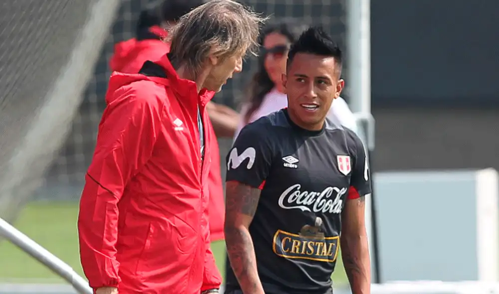Christian Cueva se refirió al apoyo que recibió de Ricardo Gareca. Christian Cueva se refirió al apoyo que recibió de Ricardo Gareca.