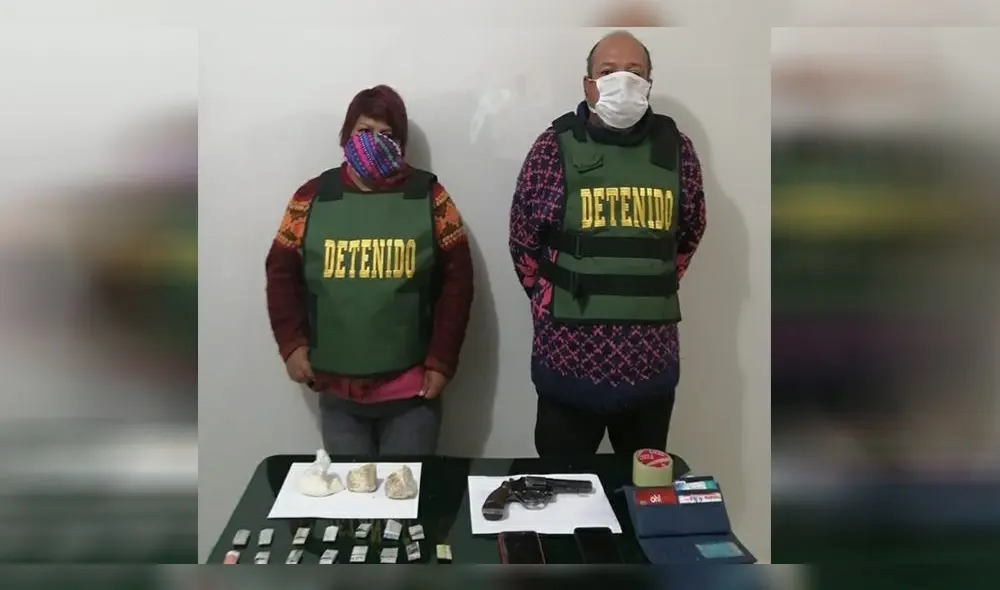 Agente policial en actividad y una mujer, detenidos al ser acusados de comercializar droga en Juliaca. Agente policial en actividad y una mujer, detenidos al ser acusados de comercializar droga en Juliaca.