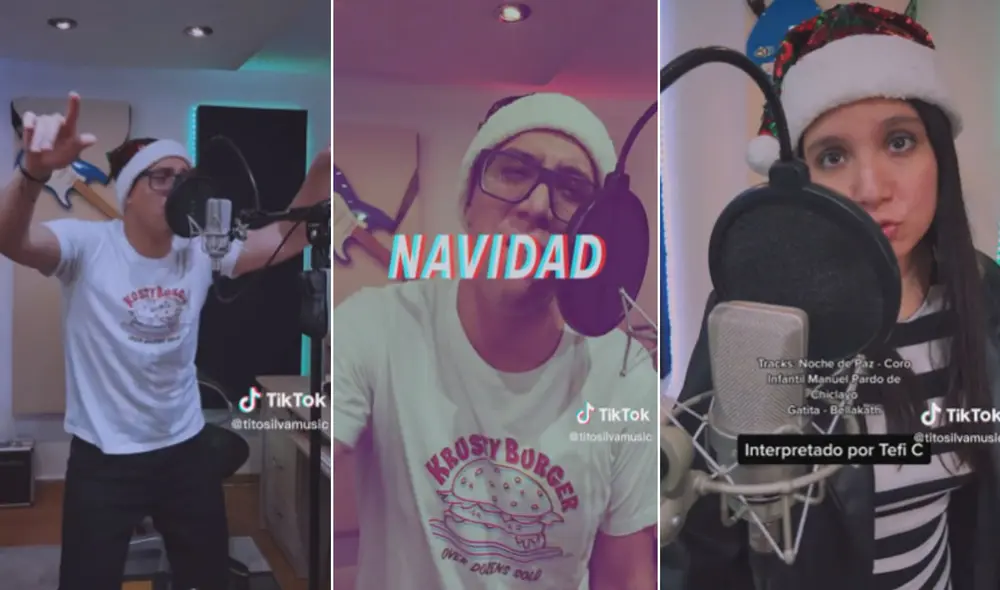 El nuevo 'hit' de Tito Silva Musica ya acumula miles de likes y reproducciones. Foto: composición LR/TikTok/@titosilvamusic