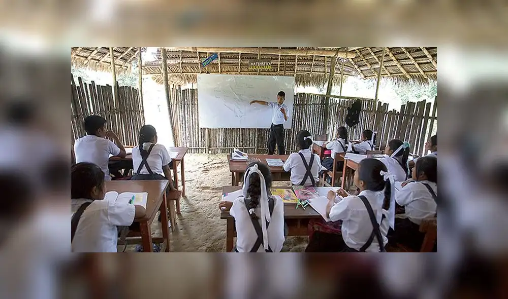 Escolares en zonas rurales. Créditos: Renato Pajuelo Zorrilla / La República.