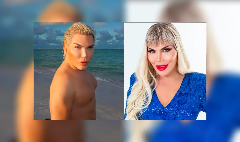 Facebook viral: ‘Ken humano’, muestra su rostro antes de las cirugías y su aspecto deja sorprendido a miles. Foto: Rodrigo Alves.