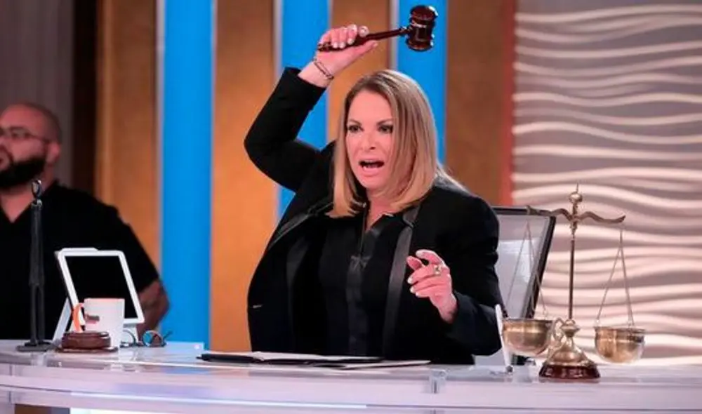 Ana María Polo en "Caso Cerrado". Ana María Polo en "Caso Cerrado".