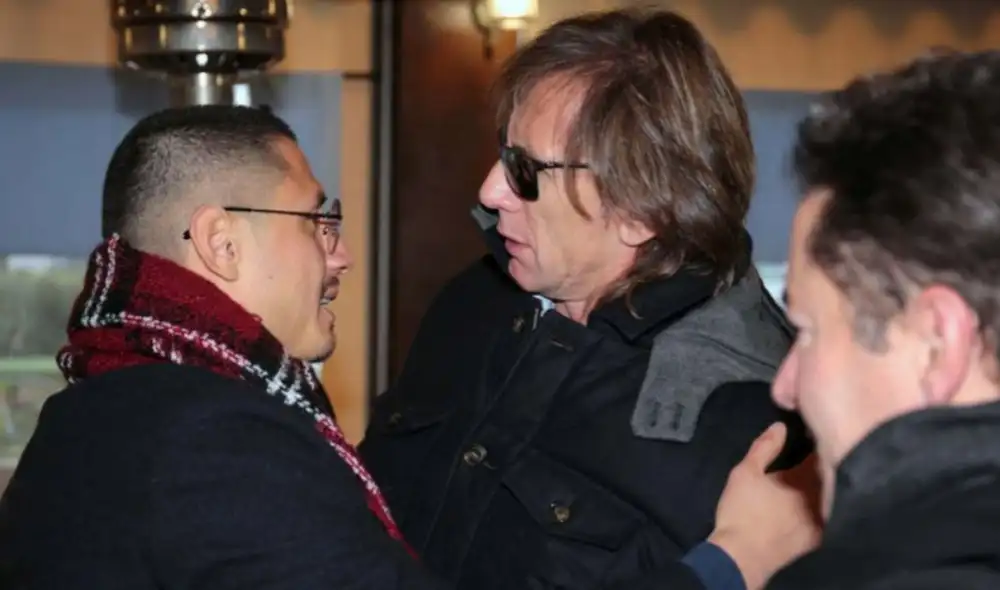 Gareca y Lapadula, en su primer encuentro en el 2016. Foto: LR/archivo Gareca y Lapadula, en su primer encuentro en el 2016. Foto: LR/archivo