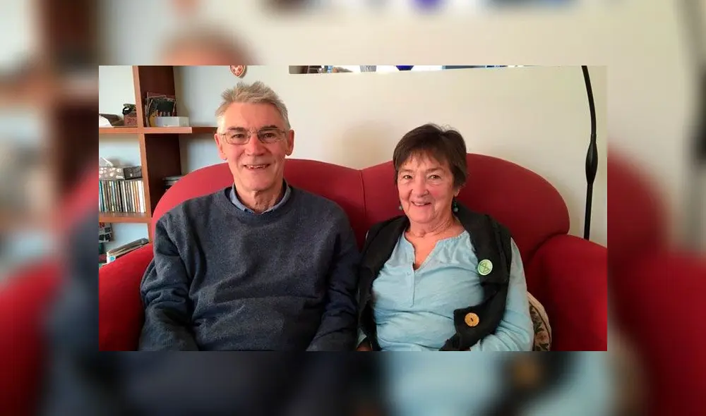 La pareja optó por ir a un condado de Inglaterra por ferrocarril.