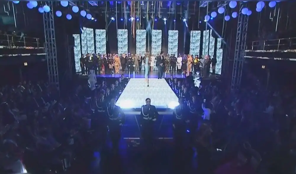 Nuevamente una descoordinación sucedió en el certamen. Foto: Captura de Latina.