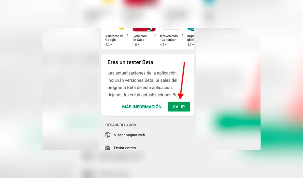 Sigue los pasos en la nota para salir de ese programa y encuentras otras opciones para volver a utilizar WhatsApp cuanto antes.