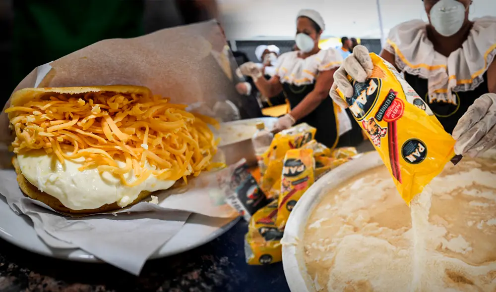 Usuarios en redes sociales reportan que la harina PAN ha subido de precio en medio del incremento del valor del dólar en el mercado paralelo en Venezuela. Foto: composición LR/AFP