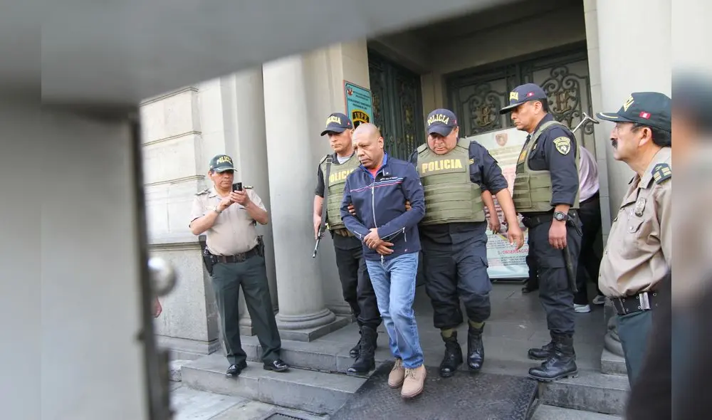 Extesorero de FP Luis Mejía Lecca fue trasladado al penal Castro Castro Extesorero de FP Luis Mejía Lecca fue trasladado al penal Castro Castro