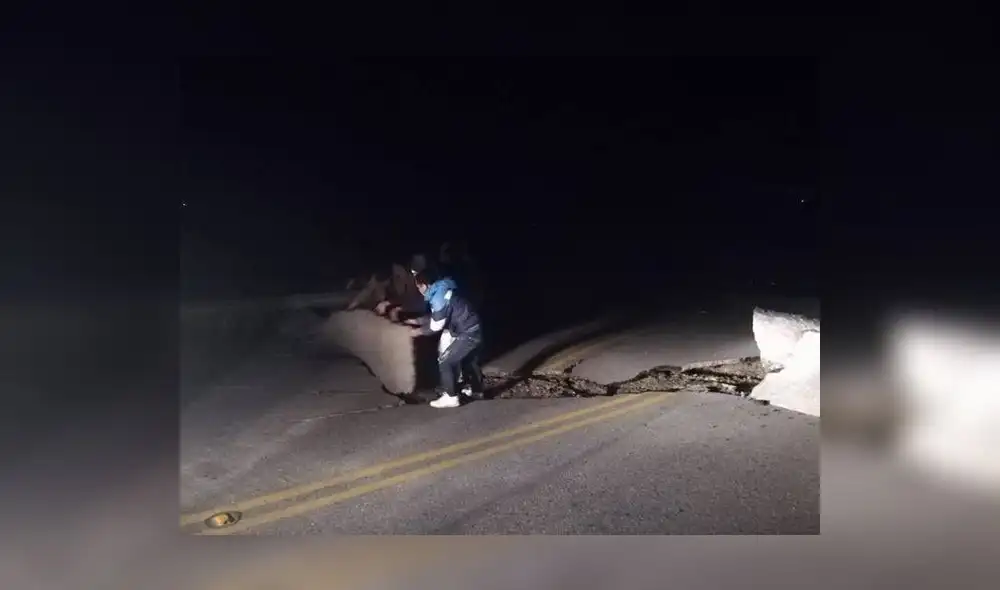 Comunidad cajamarquina quedó aislada tras fuerte sismo de 8.0