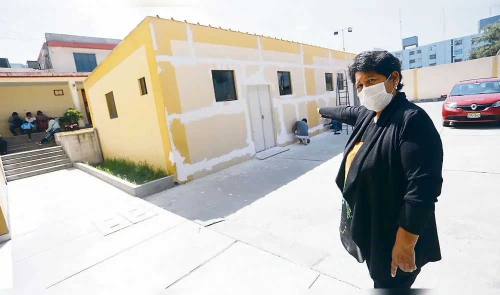 MODULO CORONAVIRUS EN EL HOSPITAL GOYENECHE 