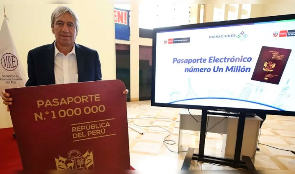 Migraciones entregó el pasaporte electrónico 1 millón Migraciones entregó el pasaporte electrónico 1 millón