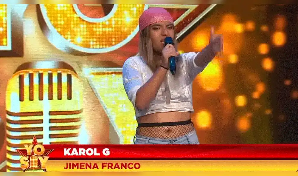 Imitadora de Karol G sorprende al jurado de "Yo Soy" con revelación [VIDEO]