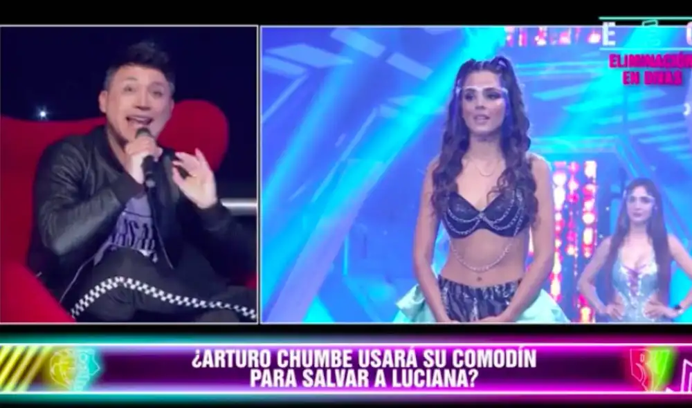 El coreógrafo salió en defensa de la joven competidora e indicó que es una muy buena bailarina. | Foto: Captura América TV El coreógrafo salió en defensa de la joven competidora e indicó que es una muy buena bailarina. | Foto: Captura América TV