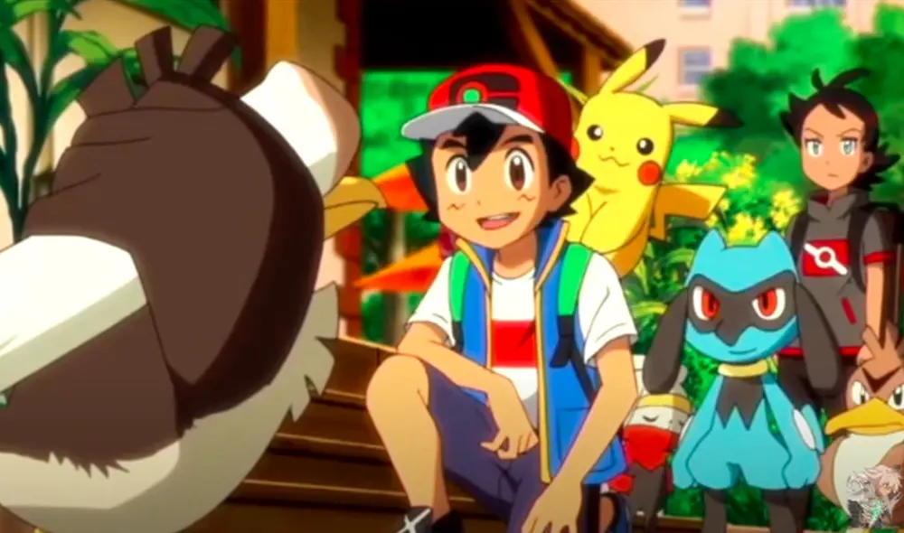 Duras batallas de Ash y Go en la región Galar. Foto: Toei Animation