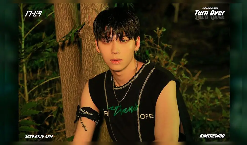 KIMTAEWOO es miembro del grupo K-pop 1THE9. Crédito: Instagram