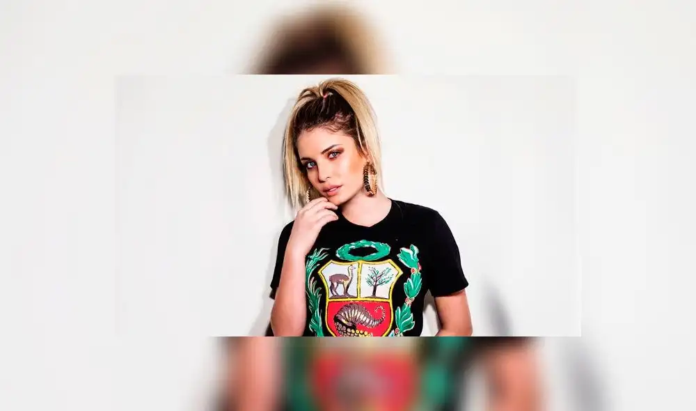 Flavia Laos muestra cómo se ve luego de grabar escenas de telenovela