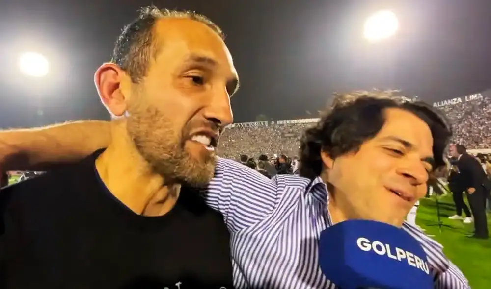 Hernán Barcos llegó a Alianza Lima en el 2021. Foto: captura de GolPerú