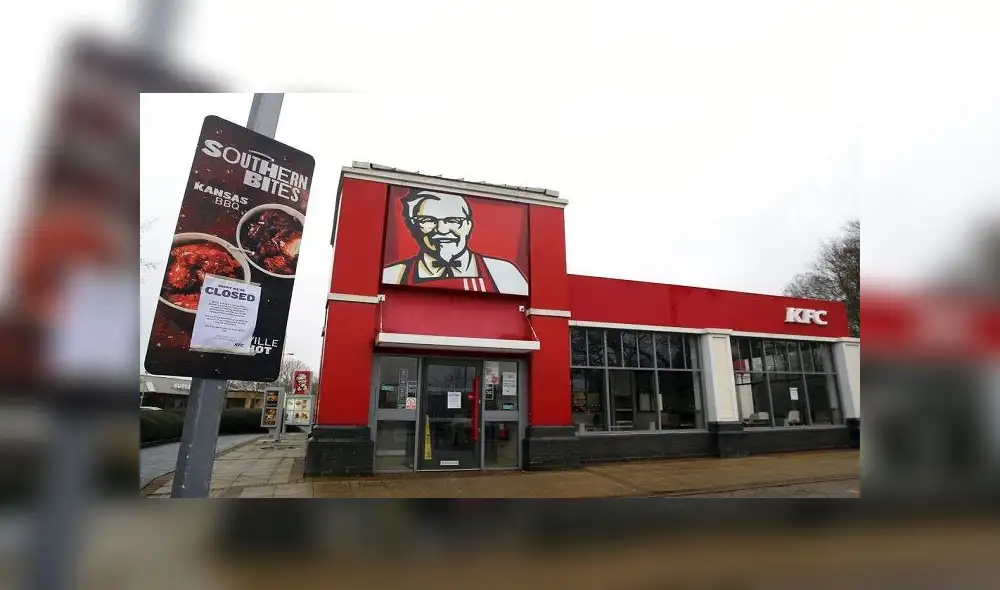 Reino Unido: KFC cerró más de 700 restaurantes por falta de pollo Reino Unido: KFC cerró más de 700 restaurantes por falta de pollo