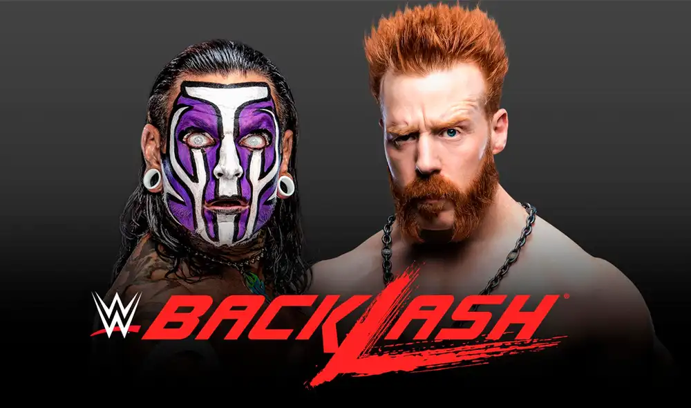 Jeff Hardy vs. Sheamus en WWE Backlash 2020. Foto: WWE