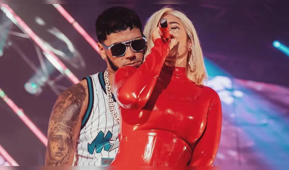 Anuel AA y Karol G causan furor con su primer enfrentamiento musical