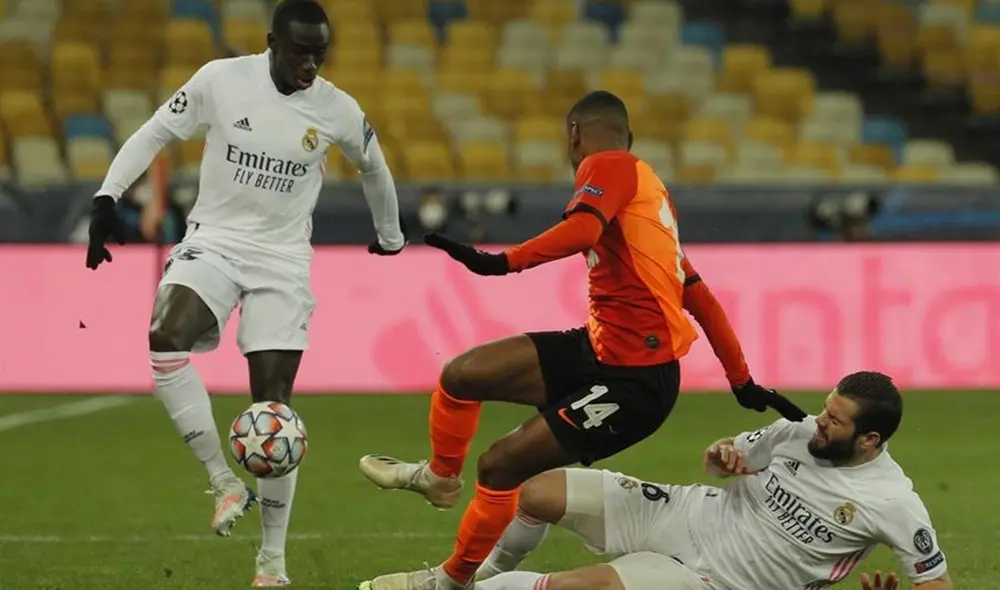 Real Madrid y Shakhtar Donetsk empatan 0-0 en Kiev por la Champions League. Foto: EFE