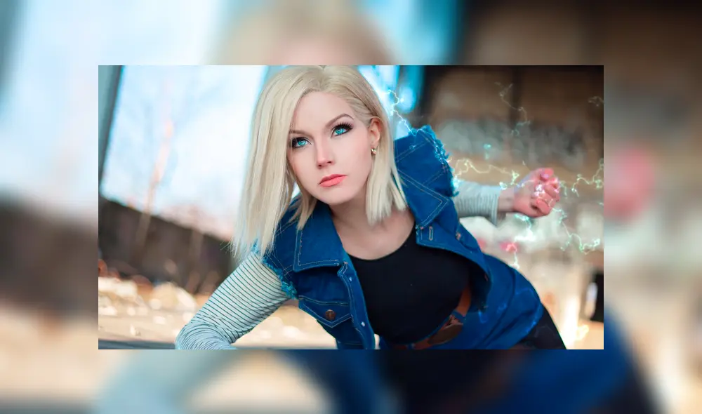 Dragon Ball Super: hermosa mujer hace un sensual cosplay de Androide 18 y enamora a fanáticos [FOTOS]