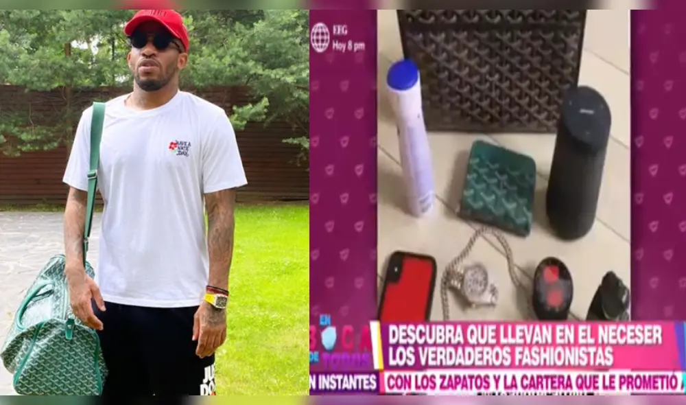 Jefferson Farfán: sacan a luz los precios de objetos lujosos que lleva el futbolista en su neceser Jefferson Farfán: sacan a luz los precios de objetos lujosos que lleva el futbolista en su neceser