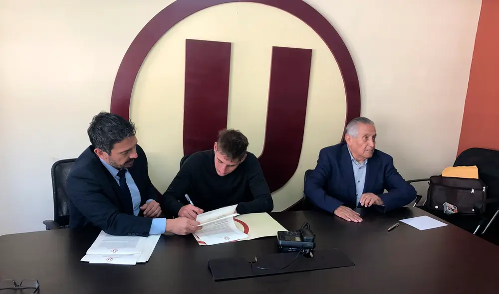 Tiago Cantoro estará vinculado a Universitario de Deportes hasta el año 2023. | Foto: @Mauro10Cantoro