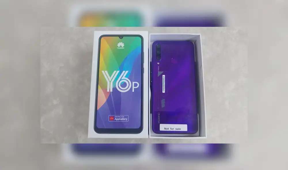 Caja del Huawei Y6p Caja del Huawei Y6p