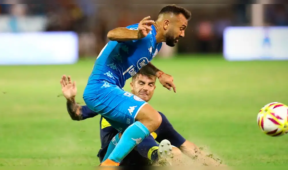 Boca Juniors vs Belgrano: Lértora le 'rompió el arco' al portero y marcó el 1-1 [VIDEO]
