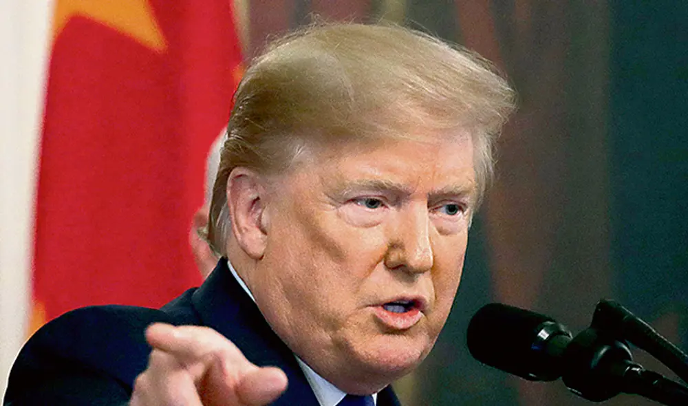 En la Casa Blanca. Trump encabezó, por el lado norteamericano, suscripción del acuerdo. En la Casa Blanca. Trump encabezó, por el lado norteamericano, suscripción del acuerdo.