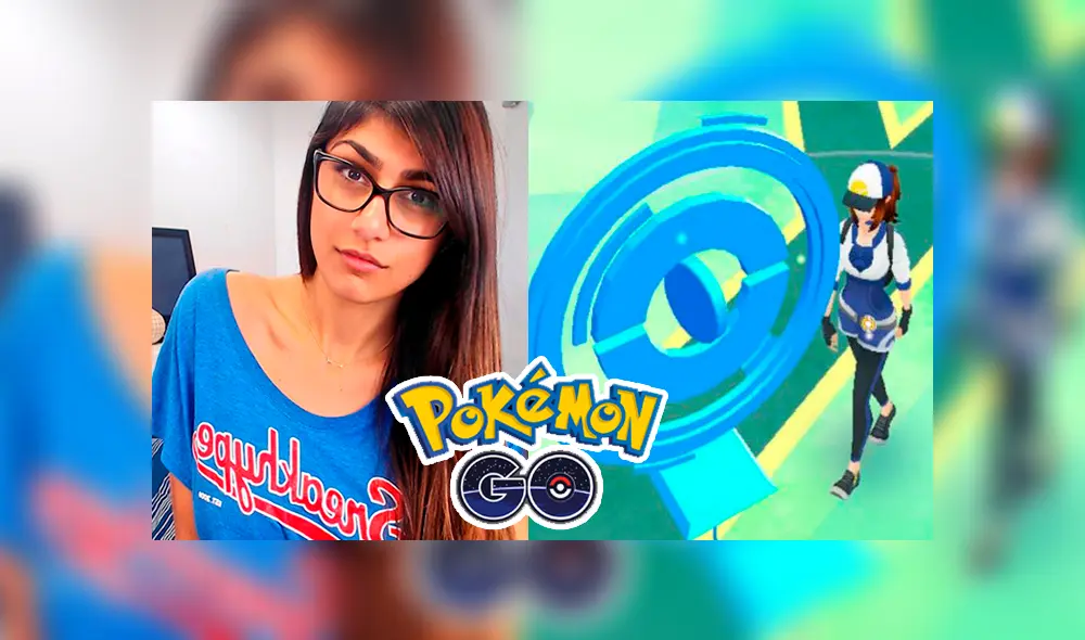 Desliza para ver la poképarada de Pokémon GO en homenaje a Mia Khalifa. Foto: Captura. Desliza para ver la poképarada de Pokémon GO en homenaje a Mia Khalifa. Foto: Captura.