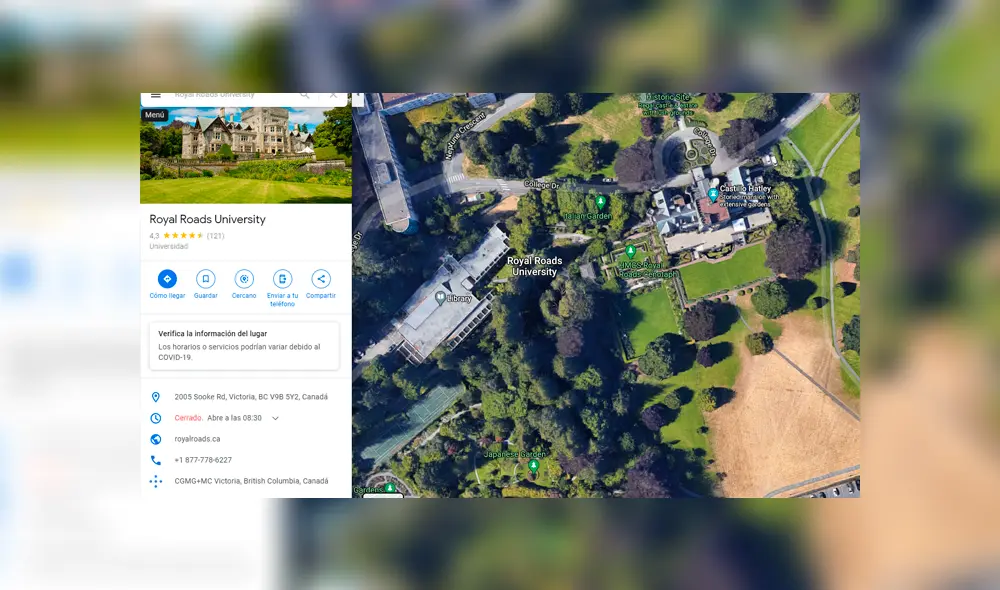 Desliza las imágenes para ver cómo luce realmente la Mansión X que aparece en las películas de los X-Men. Fotocapturas: Google Maps Desliza las imágenes para ver cómo luce realmente la Mansión X que aparece en las películas de los X-Men. Fotocapturas: Google Maps