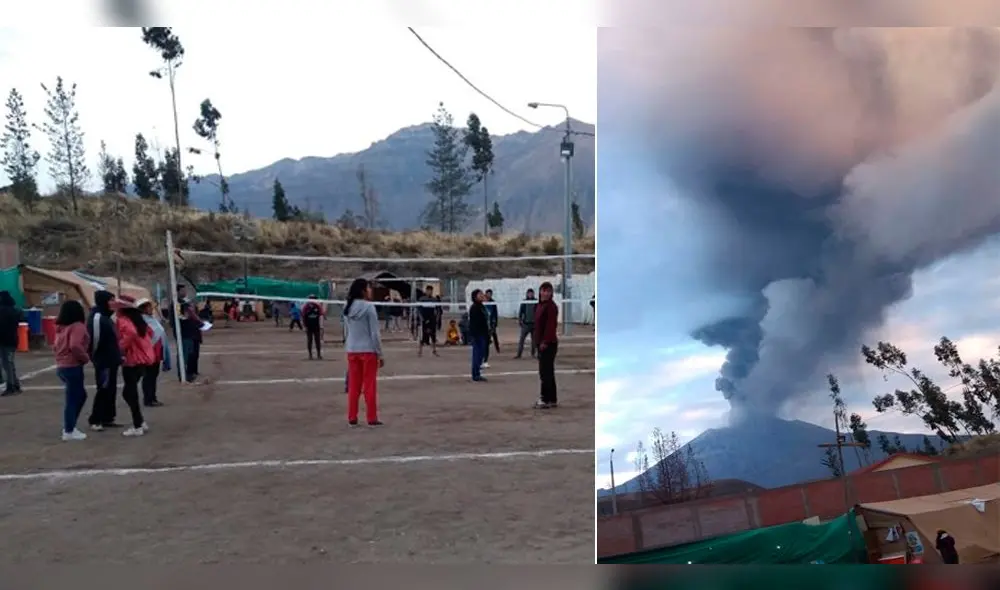 Fuerte explosión del volcán Ubinas causa alerta en Moquegua
