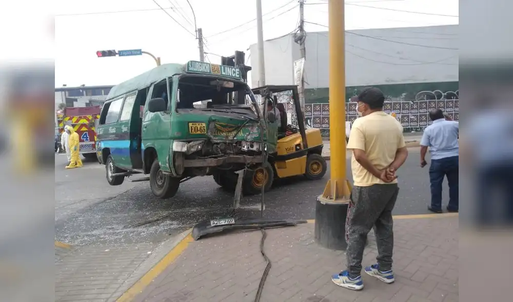 Fiscalizador de la Municipalidad de La Victoria resultó herido tras accidente. Foto: Chris Villalobos / URPI-GLR Fiscalizador de la Municipalidad de La Victoria resultó herido tras accidente. Foto: Chris Villalobos / URPI-GLR