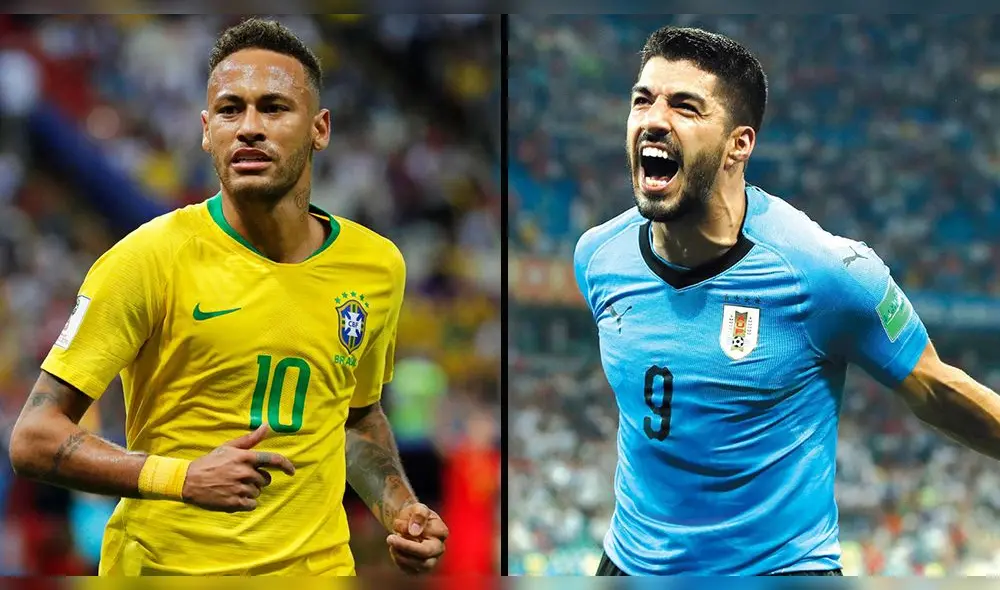 Uruguay vs Brasil: los jugadores referentes de ambas selecciones