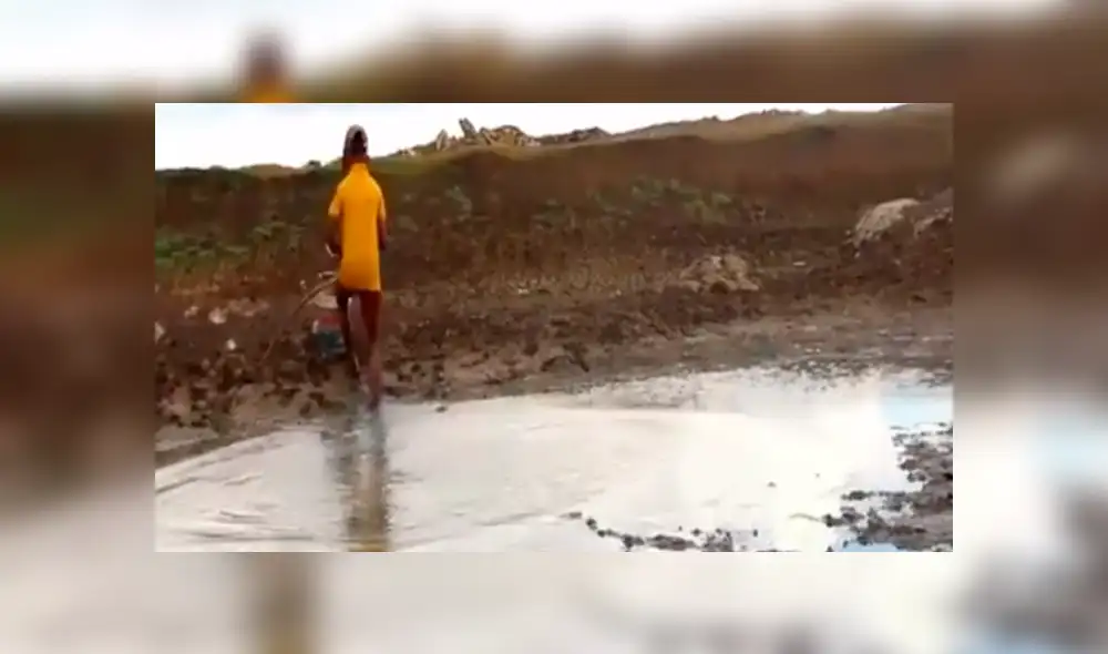 Facebook viral: Joven revisa misteriosa cueva de barro donde habitaban cientos de 'criaturas' [VIDEO]
