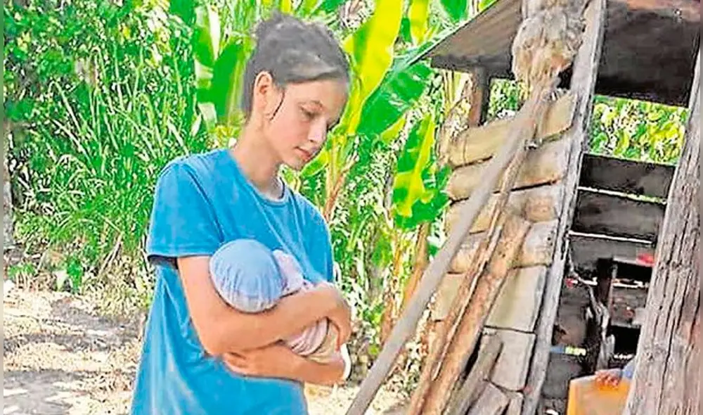 Patricia dio a luz a una bebé llamada Naomi, fruto de la relación con su captor. Foto: Difusión. Patricia dio a luz a una bebé llamada Naomi, fruto de la relación con su captor. Foto: Difusión.
