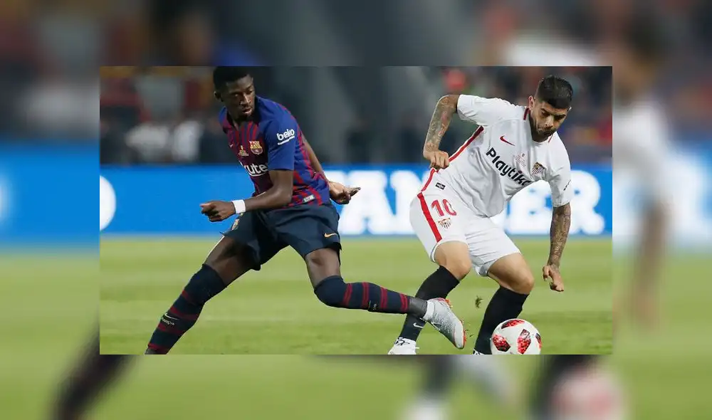 Barcelona venció 2-1 al Sevilla y salió campeón de la Supercopa de España [RESUMEN Y GOLES]