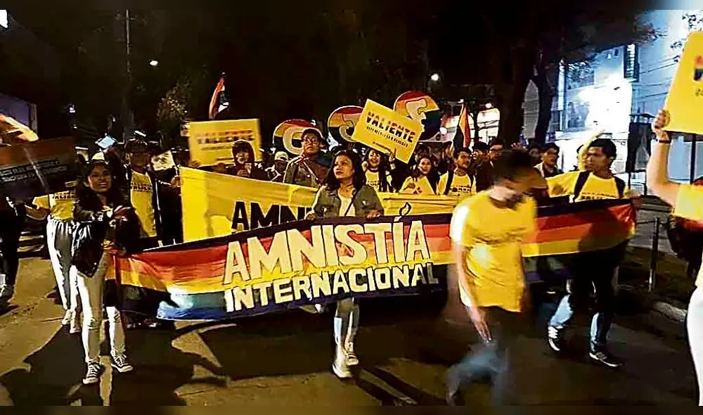 Pedido. Marcha del Orgullo recorrió ciudad de Arequipa.