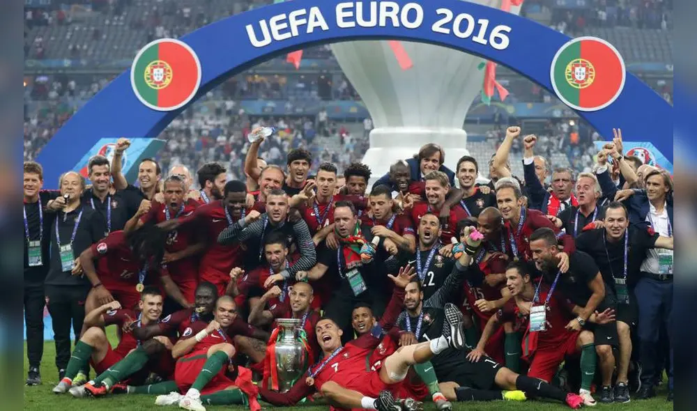 Portugal defenderá su corona ante dos de los favoritos en esta edición. Foto: AFP.