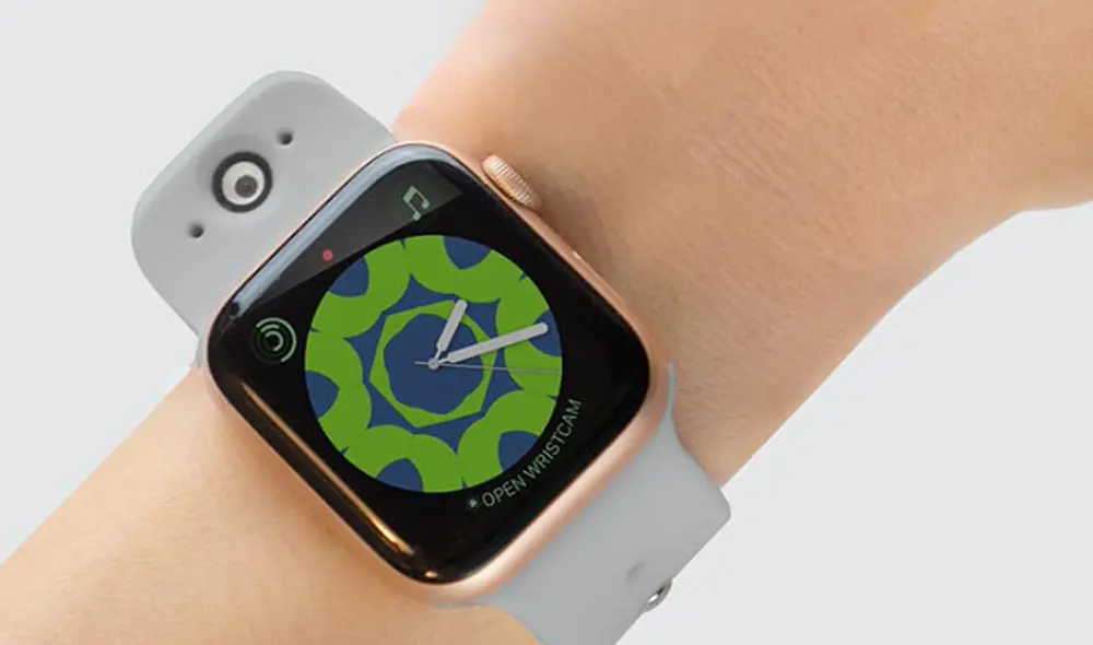 Diseño de la nueva correa para el Apple Watch. Foto: Wristcam