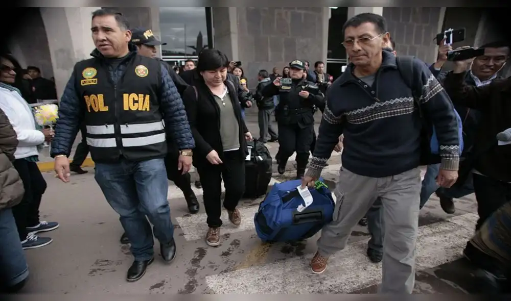 Padres de turista desaparecida llegaron a Cusco [VIDEO]